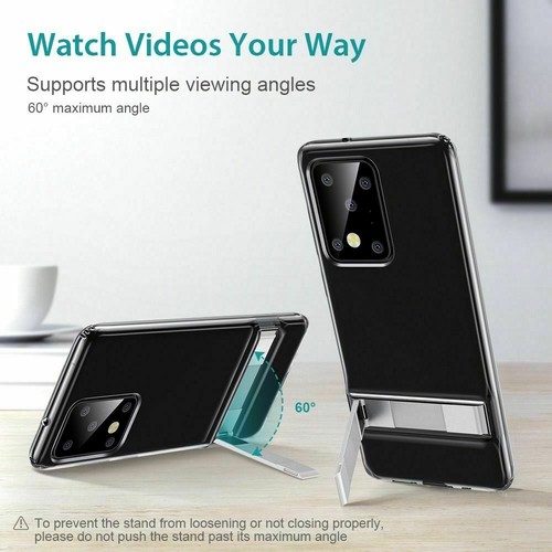 ESR Air Shield Boost Kickstand Rear Case for Samsung Galaxy S20 - Clear - Picture 7 of 7