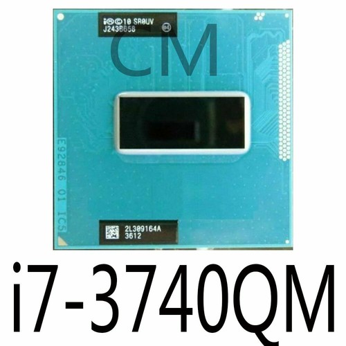 Inteli7- 3720QM 3740QM 3820QM 3840QM 3920XM 3940X Socket G2 Laptop CPU Processor - Picture 9 of 25