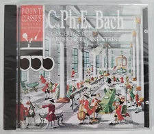 C.Ph.E. Bach: Concertos for Harpsichord & Strings CD (1994) Import SEALED