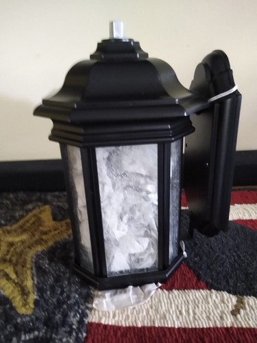 Kichler 9028 Kirkwood Collection 1 Light 13" Tall Outdoor Wall Mount Black - Picture 5 of 12