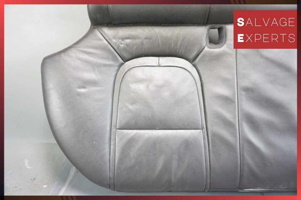 Almofada de assento inferior traseira 2009-2015 JAGUAR XF couro preta fabricante de equipamento original - Imagem 3 de 4