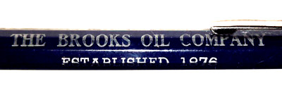 ''DIXON RITE-RITE*Brooks Oil Co*LEADOLENE-KLINGFAST-ROLLOIL'' Working Mech Pencil