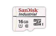 SanDisk 16GB Industrial MLC MicroSD SDHC UHS-I Class 10 w/ Adapter & Jewel Case