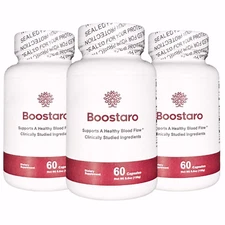 BOOSTARO Male Pills, Supports Blood Flow for Excellent Performance 3 Pack