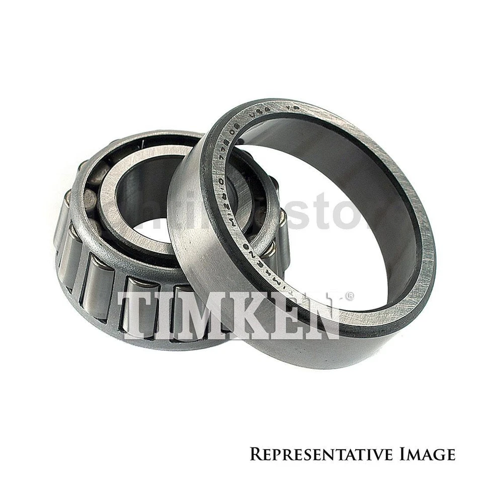 Juego de 4 cojinetes de rueda y carreras Timken delantero interior delantero exterior para camioneta Toyota Foto 2 de 4