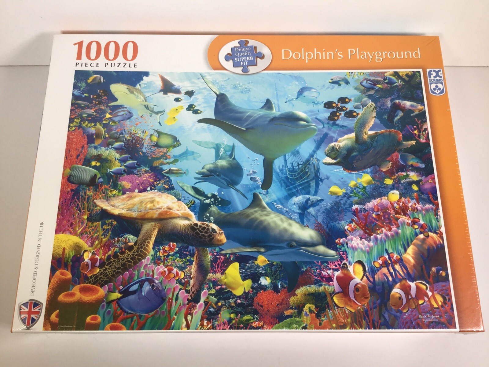 FX Schmid  Dolphin's Playground  1000 Piece Jigsaw  2021  New & Sealed
