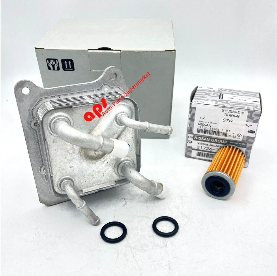 Enfriador de aceite de transmisión CVT para Infiniti QX60 JX35 2014-2015 Nissan 21606-28X0B Foto 4 de 4