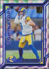 2023 Donruss Matthew Stafford Dominators D-34 Los Angeles Rams