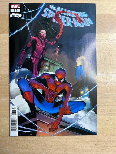 AMAZING SPIDER-MAN #39 1:25 LEE GARBETT VARIANT 2023 MARVEL EB1