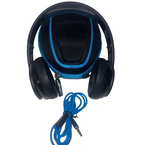 SMS Audio STREET by 50 Over-Ear kabelgebundener Kopfbügel Headset schwarz mit Hülle