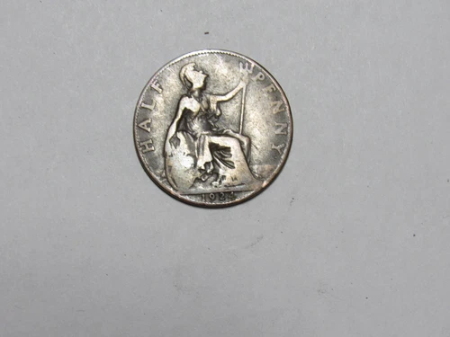 1924 George V Half Penny — photo from another recent sale