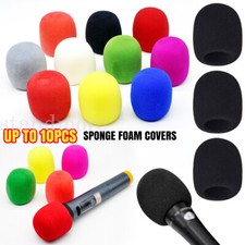 5/10x Sponge Foam Covers Windscreen Windshield Mic Cover For Handheld Microphone
