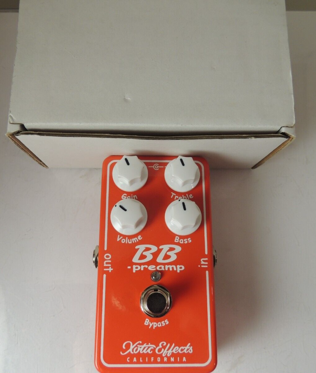 Xotic BB Preamp V1.5 Overdrive/Boost Effects Pedal Version 1.5