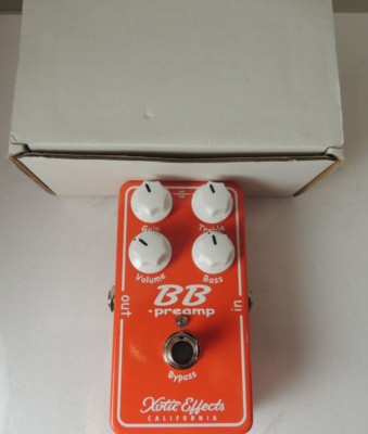Xotic BB Preamp V1.5 Overdrive/Boost Effects Pedal Version 1.5