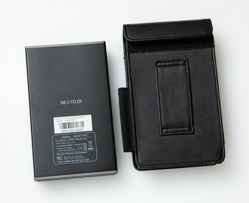 Carte mémoire de stockage photo Nexto sauvegarde CF SD ND2730 DISQUE DUR 500 Go étui cuir - Photo 3/13