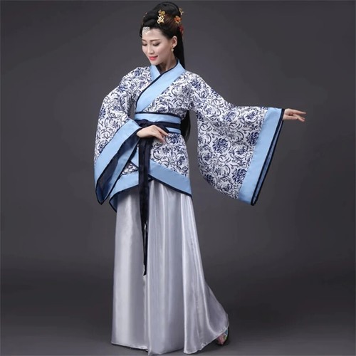 Woman Stage Dance Dress Chinese Traditional Costumes New Year Adult Tang Suit - Picture 21 of 32