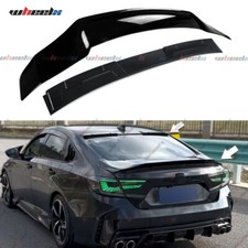 For 18-22 Honda Accord Gloss Blk Trunk Duckbill Wing Rear Window Roof Spoiler