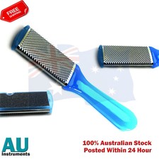 Nail File Blue Plastic Handle Foot Dresser Dead Skin Removing Hand,Footcare Tool