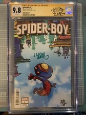 Spider-Boy 1 Skottie young CGC 9.8 SS Skotie Young
