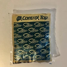 Silkies Pantyhose Control Top w/Support Legs Medium Taupe Vintage #070205