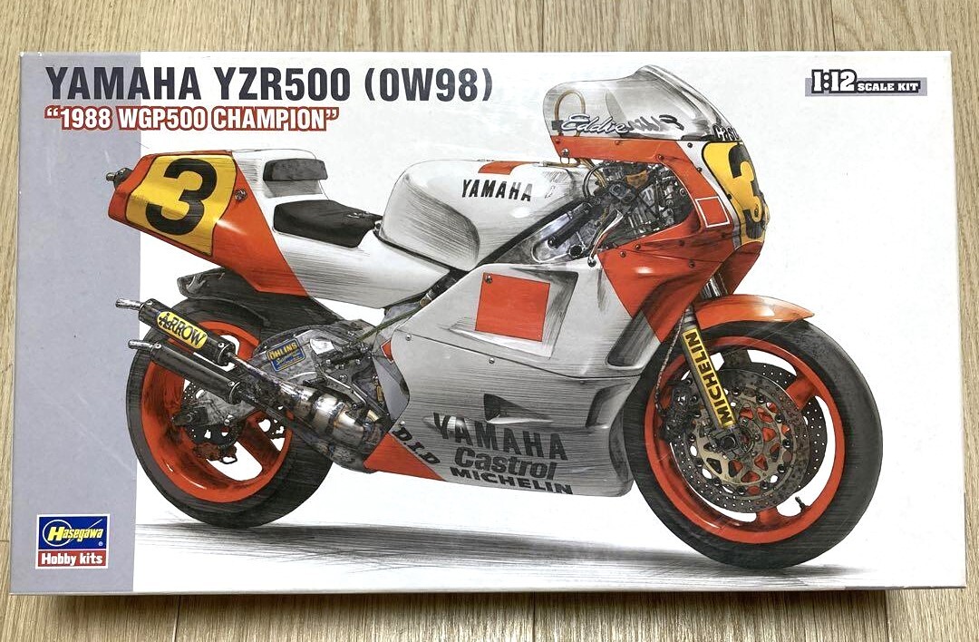 HASEGAWA Marlbro 1/12 YAMAHA YZR500(OW98) 1988 Freddie with DECALS