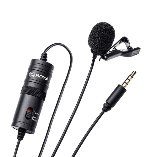 Synco Lav-S6E Microfono Lavalier A Condensatore Omnidirezionale Per Fotocamera E Telefono