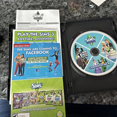 Lot of 5 The Sims 3 And Sims 3 Expansion Packs Dragon Valley