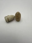 2 Antique Civil War Era Crimean War Minnie Lead Bullets American History Memory