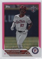2023 Topps Pro Debut Fuchsia Foil 110/199 Trey Lipscomb #PD-129 0t2