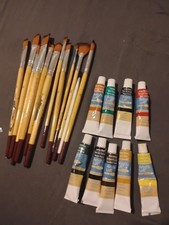 Artist Loft Paint Brush Brushes Lot of 11 9 Acrylic