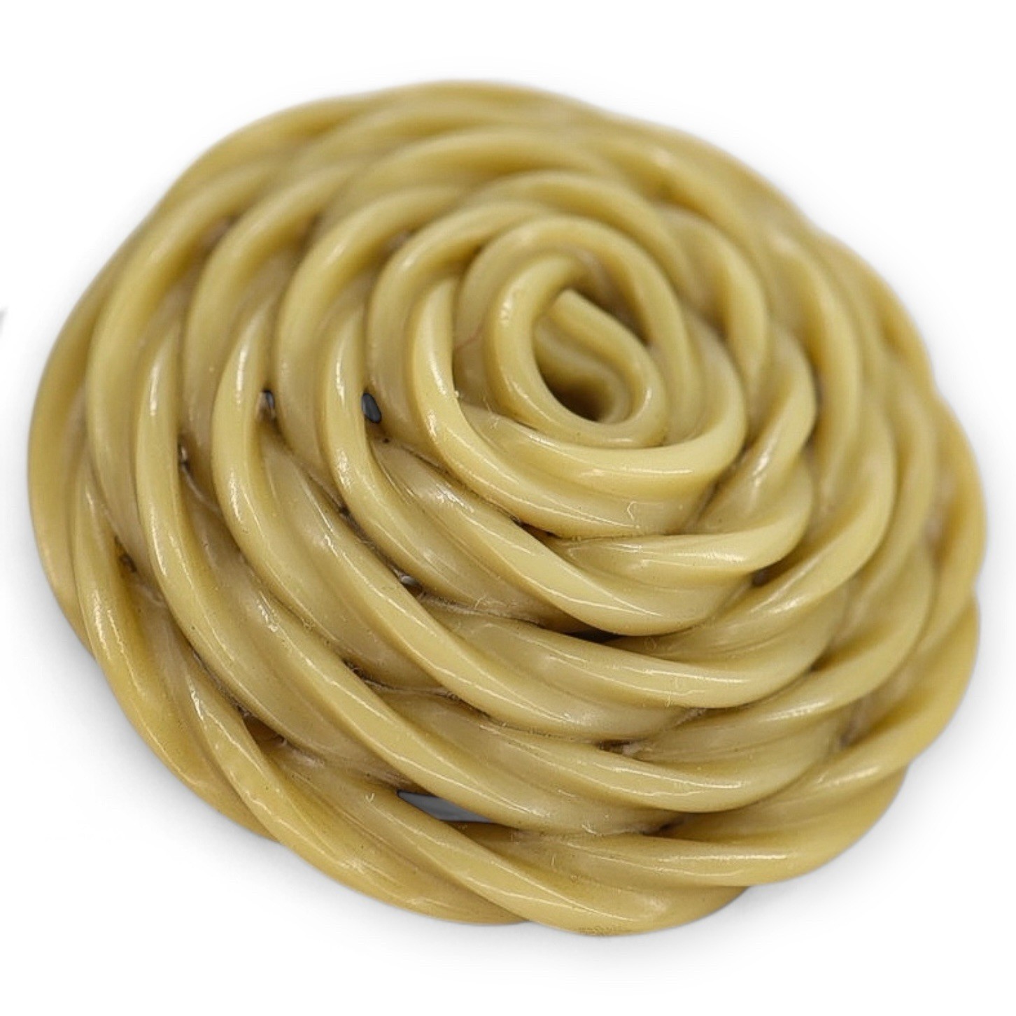 Repurposed Vintage Celluloid Button Earrings Clip… - image 3