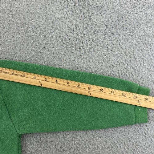 Vintage Nike Sweatshirt Boys 6 Green Center Swoosh Sport Athletic Pullover Y2K - Picture 10 of 10