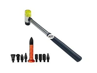 Car Dent fix Tools Beulen-Reparatur-Hammer mit verschiedenen Aufsätzen, DIY, ...