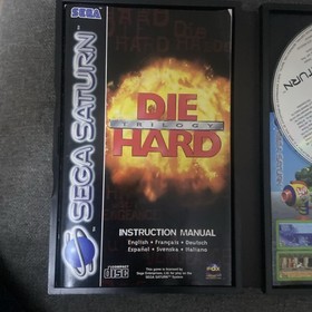 Die Hard Trilogy- SEGA SATURN Games  - TESTED WORKING