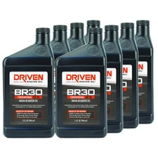 Driven Racing Oil 01806, BR30 Break-In Oil, Conventional 5W-30, 8 Quarts