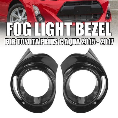2x Bumper Fog Light Cover 8148252530 for Prius AQUA Toyota 2015-2017