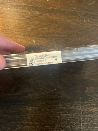 Kingston FURY Beast 8GB Kit 5200MT/s DDR5 CL40 RGB Desktop Memory New - Picture 3 of 8