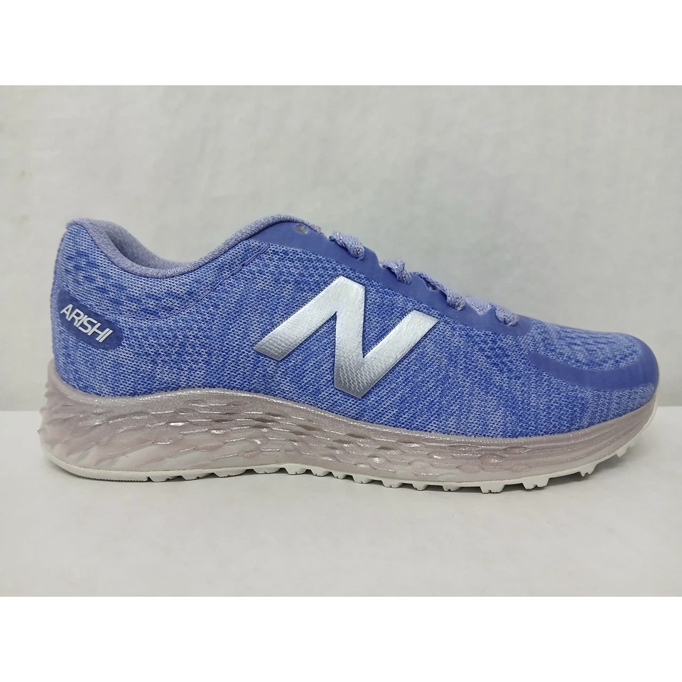 New Balance Fresh Foam Arishi Niños Púrpura Azul Zapatos para Correr KJARIPMY Talla 1 Foto 2 de 4