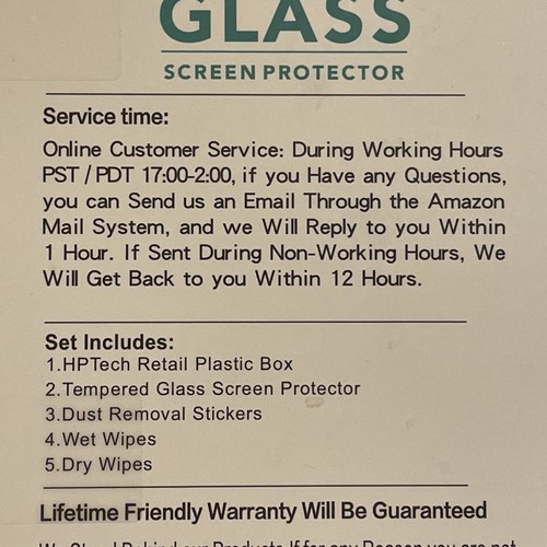Premium Tempered Glass Screen Protector for Google Pixel 3a - NEW - Picture 3 of 6
