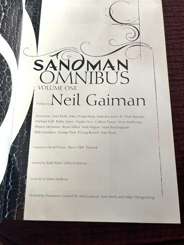 The Sandman Omnibus Vol. 1 and 2 - HC DC Comics Black Label - New - Neil Gaiman - Picture 8 of 20