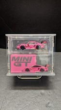 Mini GT Porsche 911 GT3 R 2024 AO Racing Roxy IMSA Diamond Acrylic Display