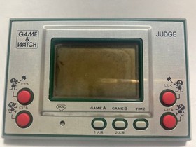 GAME & WATCH JUDGE Nintendo Console Instruction