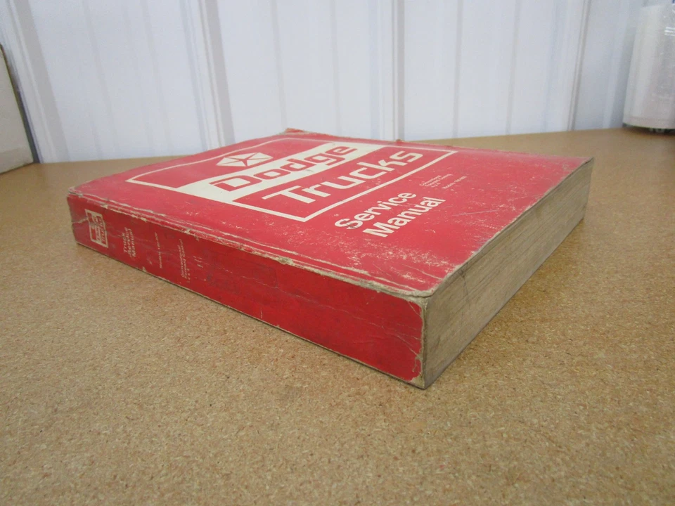 1974 Dodge грузовик пикап D W 100 200 300 магазин сервисное руководство оригинальная проводка - Изображение 2 из 4