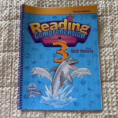 Abeka parent edition Reading Comprehension skills sheet NEW homeschool fast ship