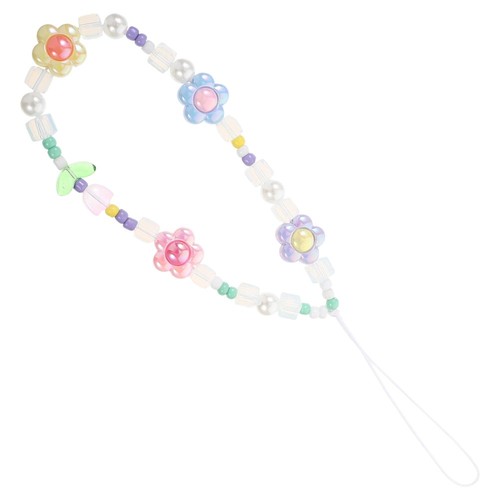 Blumen-Handy-Kette Fräulein Perlenarmband Für Das Telefon Lanyard - 第 10/12 張圖片