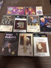 Tito Puente 9 Cassette Lot Vintage Latin Music Tito Puente 9 Cassette Lot Vintage Latin Music