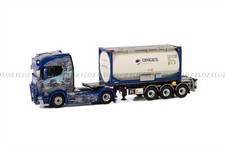 1:50 for WSI for SCANIA S CS20H 4X2 TRAILER for SWOPBODY-3AXLE + 20FT CONTAINER