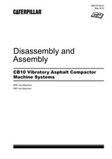 Caterpillar CB10 Compactor Machine SYSTEM Disassembly Assembly Service Manual
