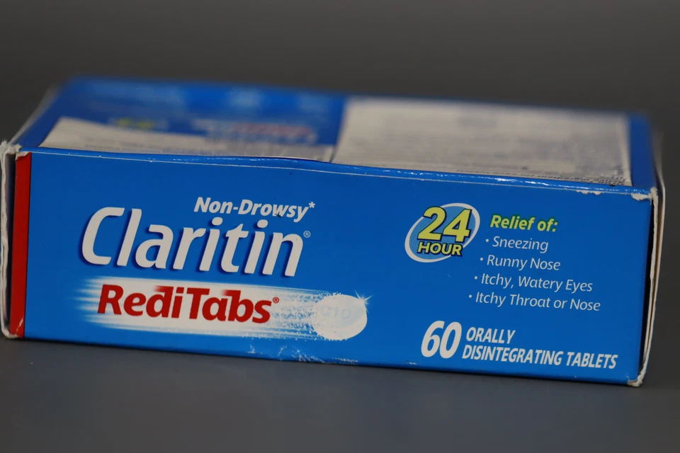 Claritin Allergy Relief Loratadine RediTab Comprimidos - 60ct (EXP: 31/01/2026) - Imagem 3 de 3