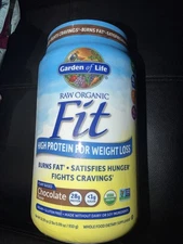 Raw Organic Fit, High Protein for Weight Loss, Chocolate, 2 lbs 0.09 oz (910 g)!